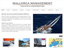 Tablet Screenshot of mallorca-management.com